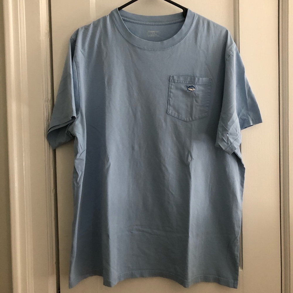 2/$20 Southern Tide T-Shirt- Light Blue